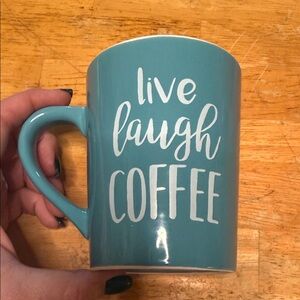 Teal Ceramic Coffee Mug